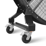 79" Portable Industrial Fan with Variable High-Efficiency PMSM Motor,Mobile High Volume Floor Fan for Warehouse,Workshop & Gym