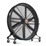 79" Portable Industrial Fan with Variable High-Efficiency PMSM Motor,Mobile High Volume Floor Fan for Warehouse,Workshop & Gym