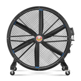 79" Portable Industrial Fan with Variable High-Efficiency PMSM Motor,Mobile High Volume Floor Fan for Warehouse,Workshop & Gym
