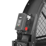 79" Portable Industrial Fan with Variable High-Efficiency PMSM Motor,Tiltable Mobile High Volume Floor Fan for Warehouse,Workshop & Gym