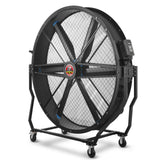 79" Portable Industrial Fan with Variable High-Efficiency PMSM Motor,Tiltable Mobile High Volume Floor Fan for Warehouse,Workshop & Gym