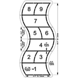 Newstripe Accessible Playground Hopscotch Stencil