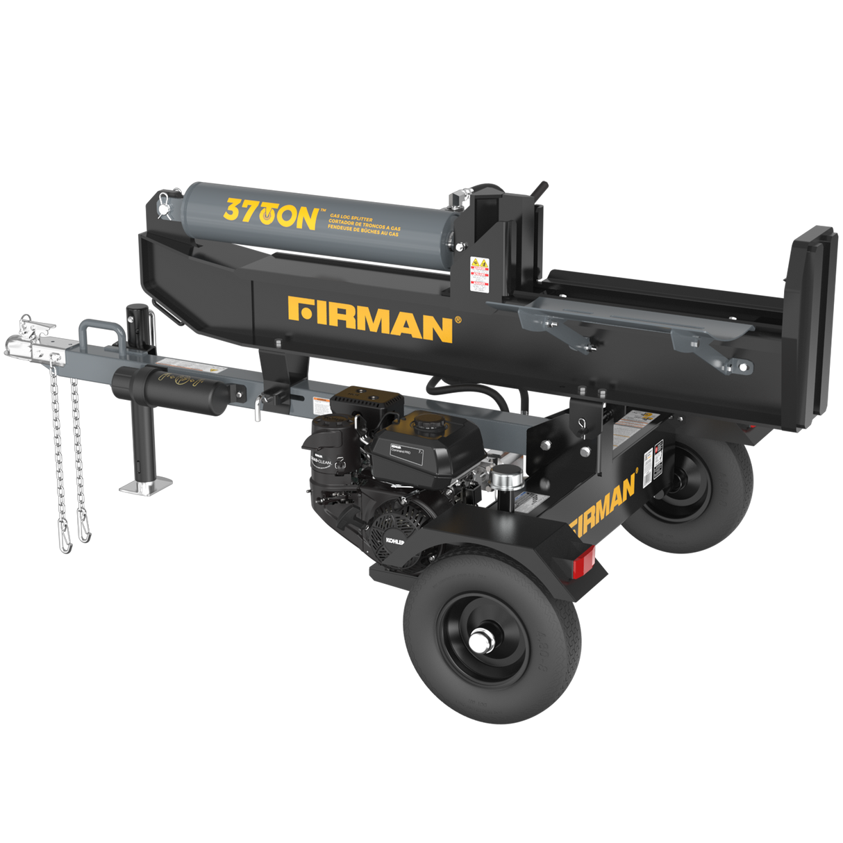 37-Ton Gas Powered Hydraulic Log Splitter
