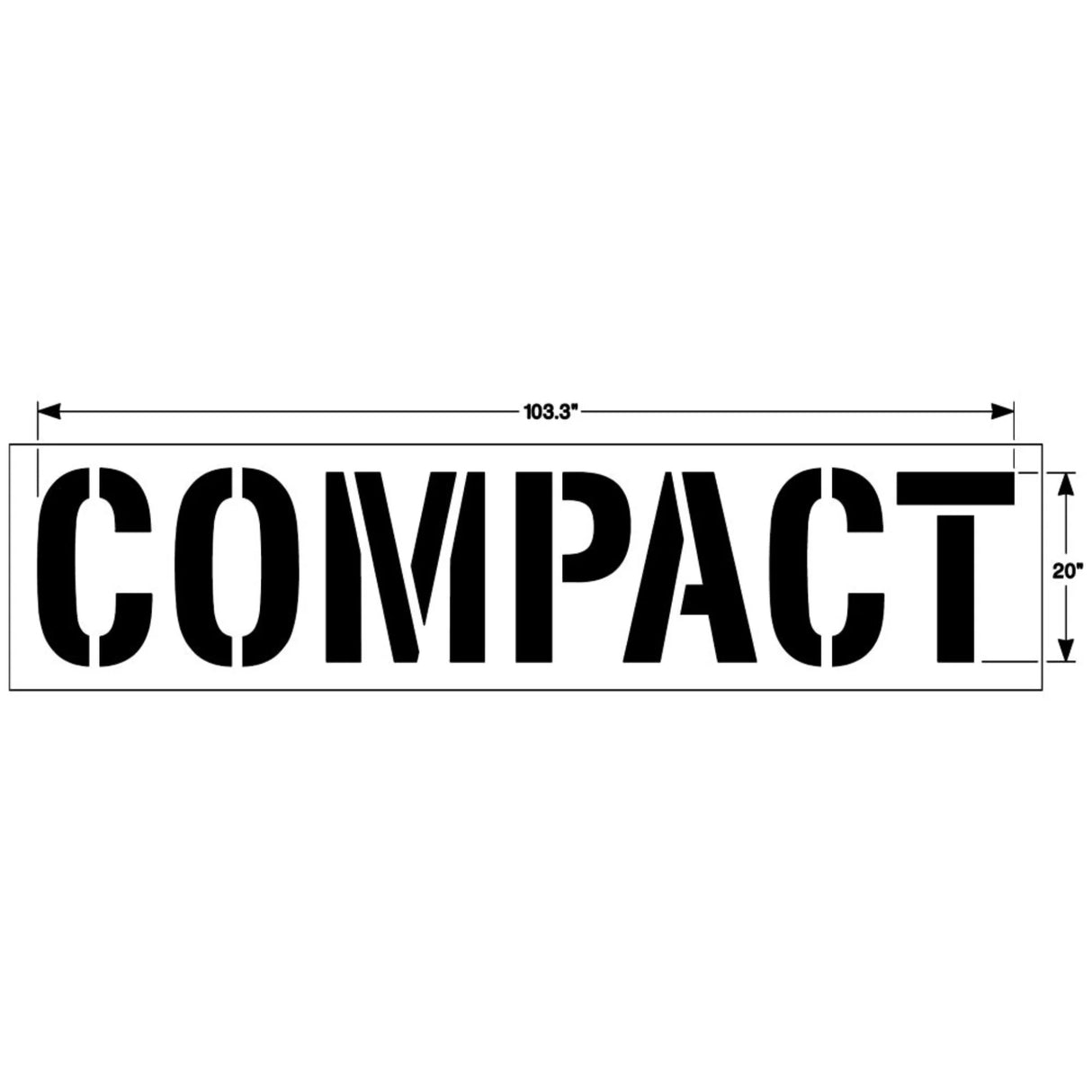 Newstripe COMPACT Stencil