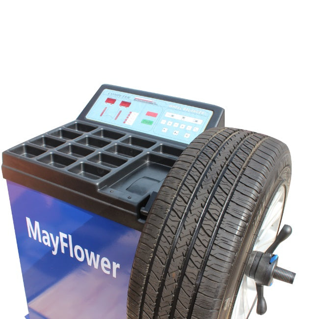 Mayflower New Wheel Balancer Tire Balancers Machine Rim Car Heavy Duty 680
