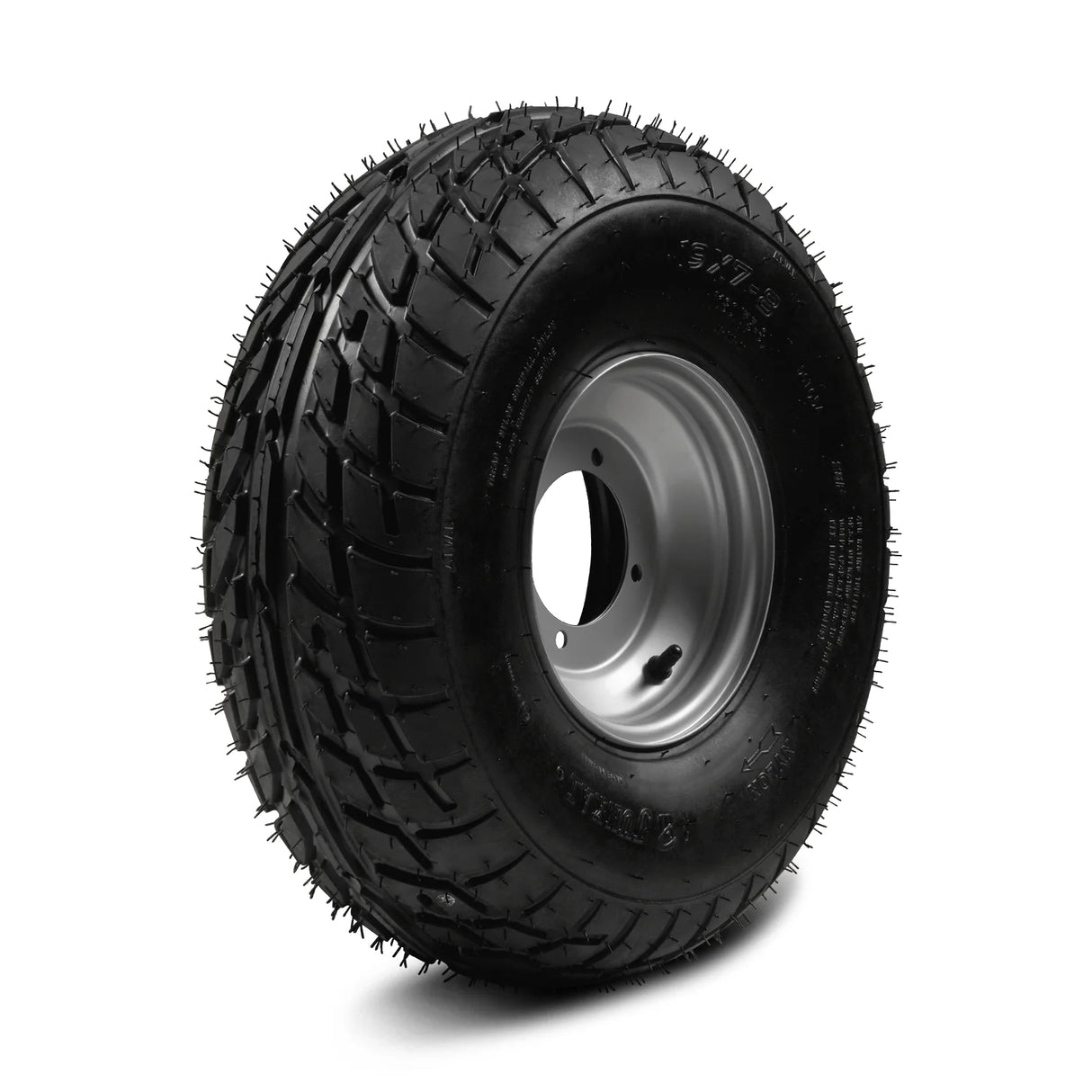 Left Rear Tire for Wood Chipper P4205, P4206, B150  ( SKU: 110601; 110602; 110800; 110801; 110802; 110803; 110804; 110805）