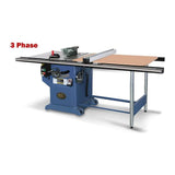 Oliver Machinery 10” 3 Phase 5 HP Professional Heavy-Duty Table Saw with 52” Rails - 4016.004-A001 - Backorder to July