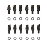 (1 Pack / 12 Pcs) Teeth and Nuts for Stump Grinder SG24; SG24PRO; SG28; SG30PRO; SG61, (SKU: 150151;150151G;150181;150181G;150182;150182G;150183;150183G;150501; 150602)