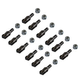 (1 Pack / 12 Pcs) Teeth and Nuts for Stump Grinder SG24; SG24PRO; SG28; SG30PRO; SG61, (SKU: 150151;150151G;150181;150181G;150182;150182G;150183;150183G;150501; 150602)