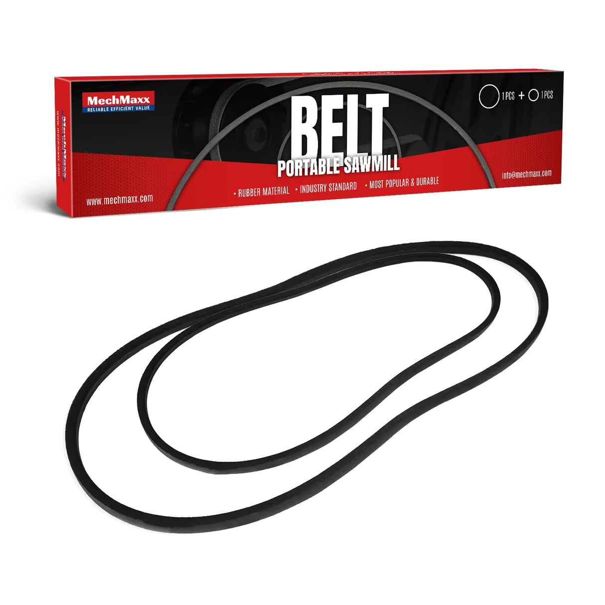 ( 1 Pack / 2 Pcs ) Belt for 22" Portable Sawmill, SM-22 (SKU: 150169; 150169K4; 150320）