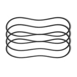 MechMaxx ( 1 Pack / 4 Pcs ) Kevlar V-belts for Honda Wood Chipper B200, (SKU: 110811）