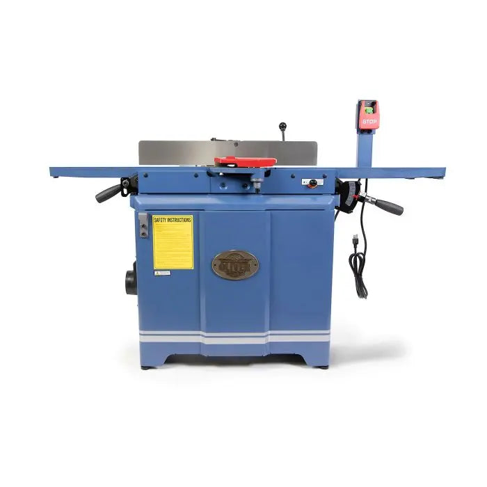Oliver Machinery 1.5HP Single Phase 6" Parallelogram Jointer with 4 Sided Insert Helical Cutterhead 4225 - Backorder to July