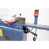 Oliver Machinery 1.5HP Single Phase 6" Parallelogram Jointer with 4 Sided Insert Helical Cutterhead 4225 - Backorder to July