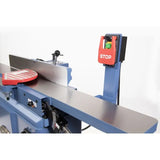 Oliver Machinery 3HP Single Phase 8" Parallelogram Jointer with 4 Sided Insert Helical Cutterhead - Backorder to August