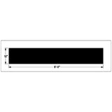 Newstripe Stop Bar Stencil