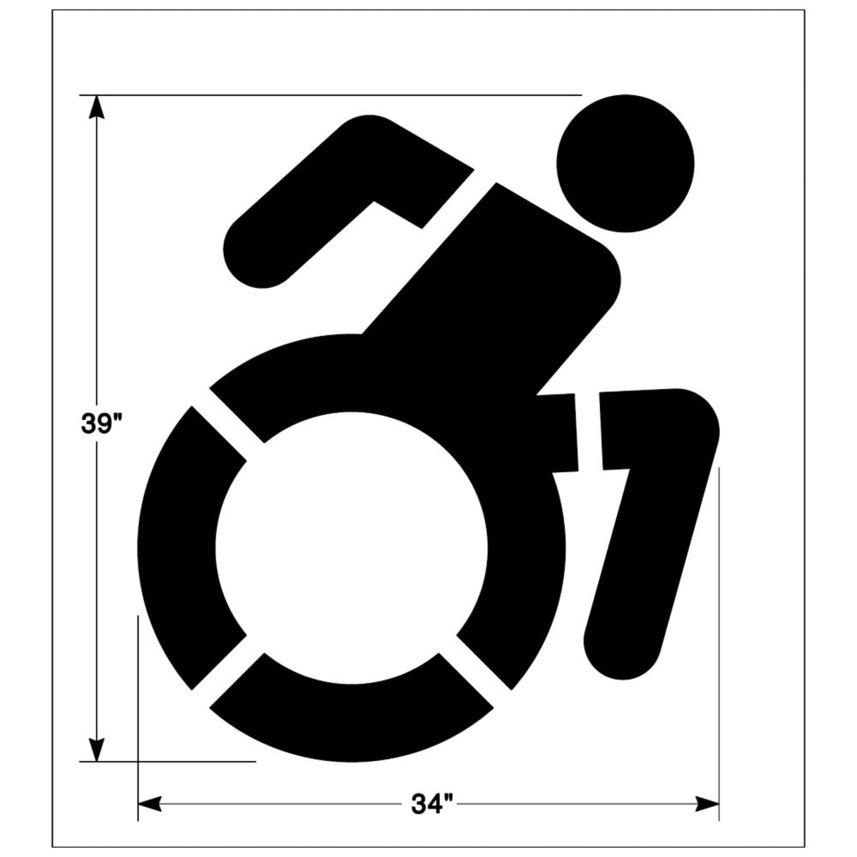 Newstripe Accessible Icon Stencil