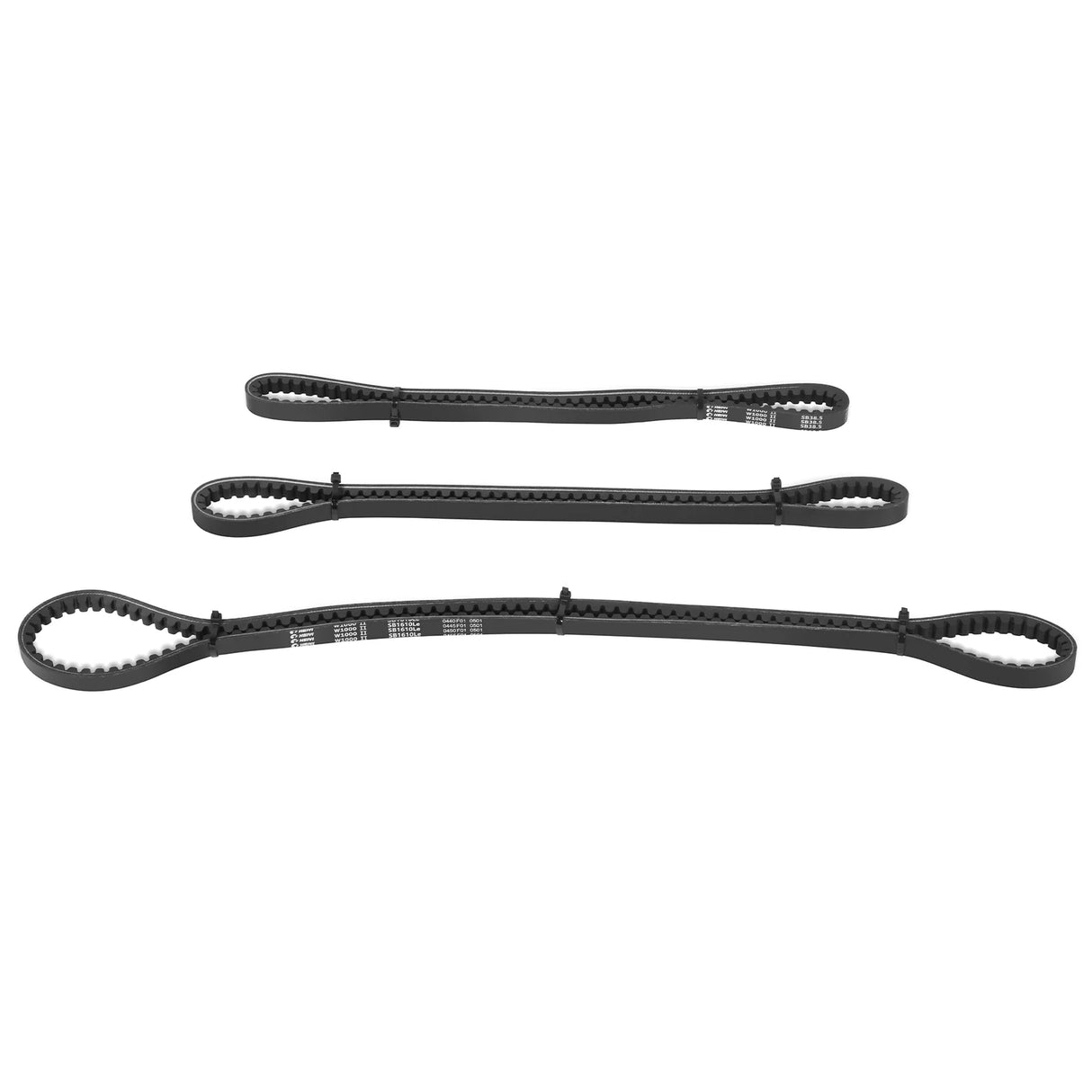 Replacement Belts for Walk Behind Flail Mower SFM27T (for SKU: 201029)