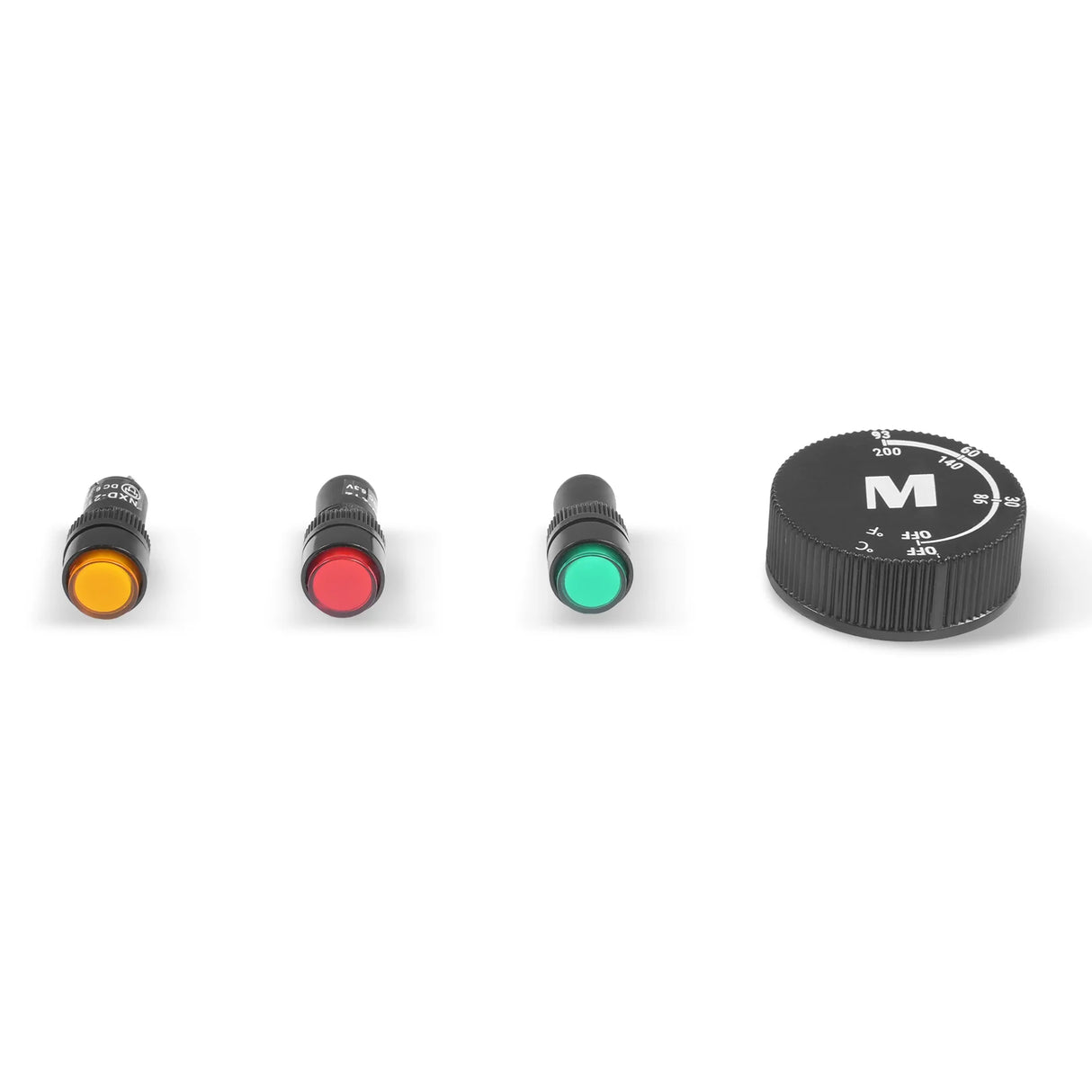 ( 1 Pack / 1 Set ) Indicator Lights & Thermostat Knob (for SKU: 204002, 204003, 204004, 204006, 204007, 204008, 204010, 204011, 204012)