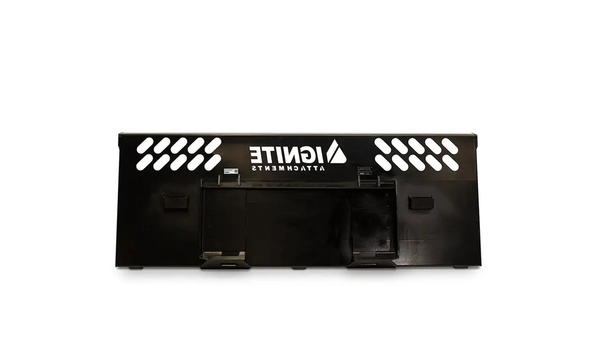 Ignite Attachments 84 in Skid Steer Light Material Snow Bucket