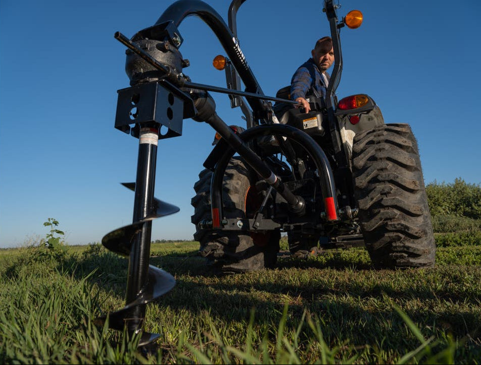 Ignite Attachments 12 in 3-Point Auger and Post Hole Digger