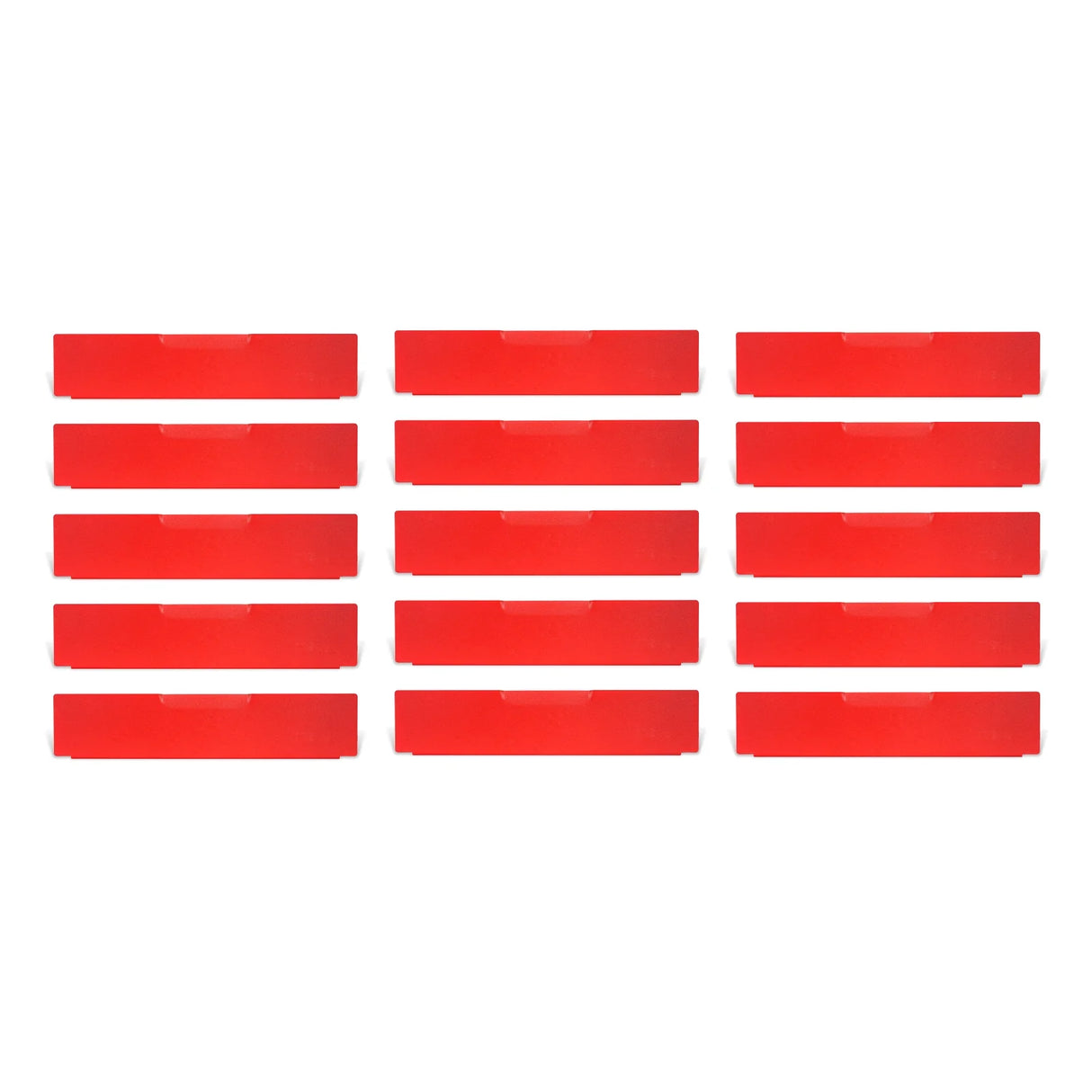 (1 Pack/15 Pcs Width11.81"Height2.56")Extra Drawer Shot Dividers For Modular Tool Cabinet