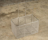 Additional Stainless Steel Mesh Basket for Mechmaxx Ultrasonic Cleaner - 304 Grade, 22lbs Capacity, Fine Mesh
