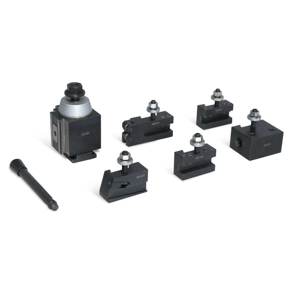 Piston Quick Change Tool Posts and Holders 251-200 Size for SKU: 500007 | Model: 1130V SKU: 500008 | Model: 1130VD SKU: 500009 | Model: 1440G SKU: 500011 | Model: 1337GN SKU: 500012 | Model: 1337G4 SKU: 500013 | Model: 1340G