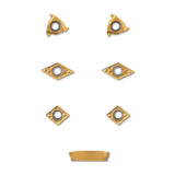 Turning tools 10*10 set 7 pcs for SKU: 500003 | Model: 0831V  SKU: 500004 | Model: 0831VD
