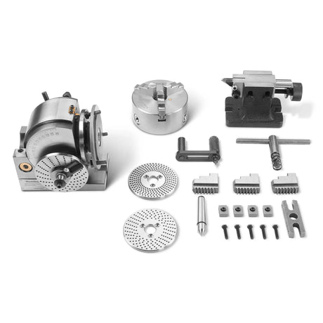 BS-0 Complete Set with 125mm Chuck and Tailstock for SKU: 500202 | Model: VM25L SKU: 500203 | Model: VM25LD SKU: