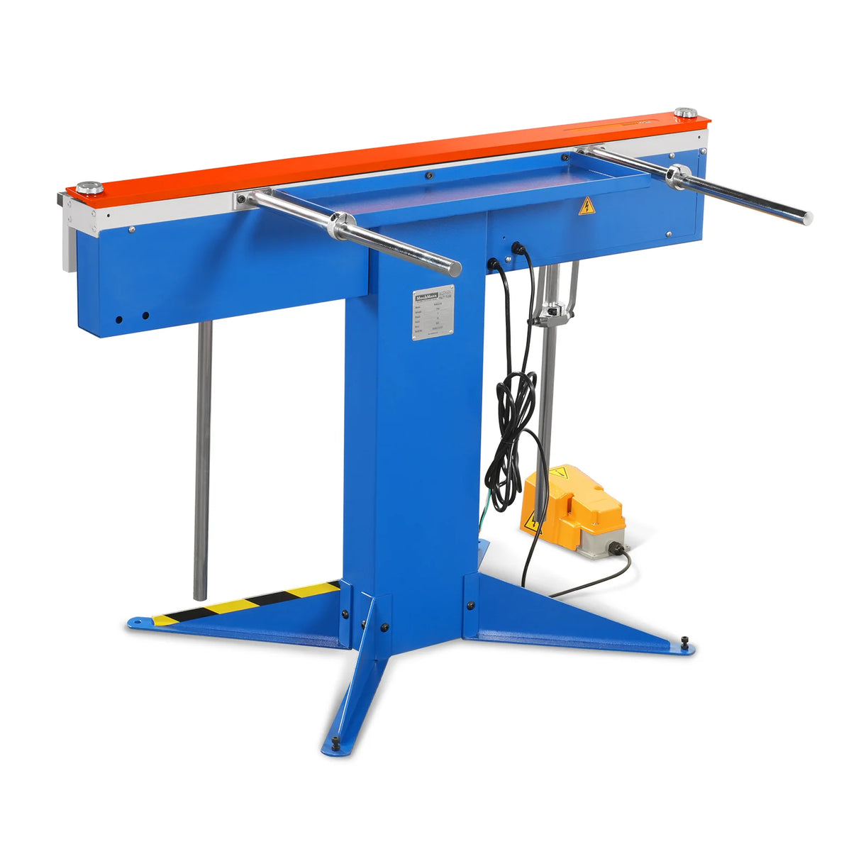 MechMaxx 48'' Industrial Magnetic Pan and BOX Heavy Duty Sheet Metal Brake 20 Gauge Capacity Shear Press Brake,  MSMB1250E