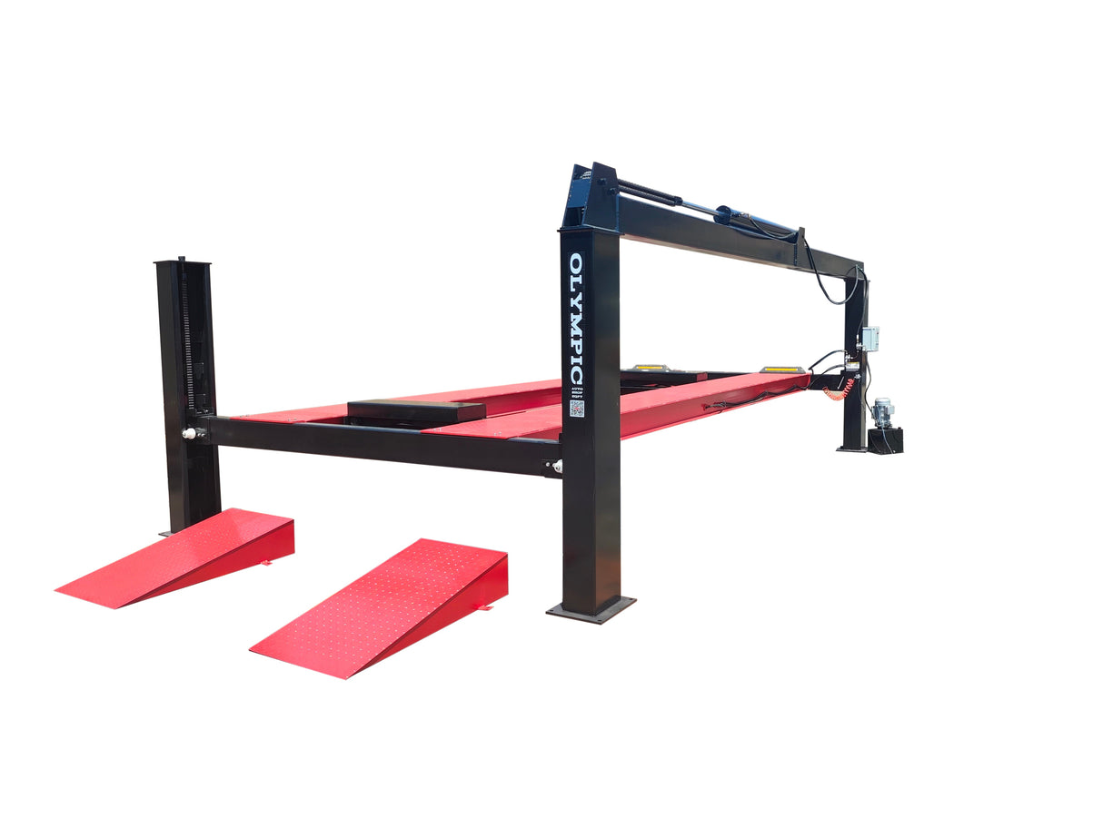 Olympic Equipment 22,000 lb Heavy-Duty Maintenance 4-Post Lift 4PHDXL-22