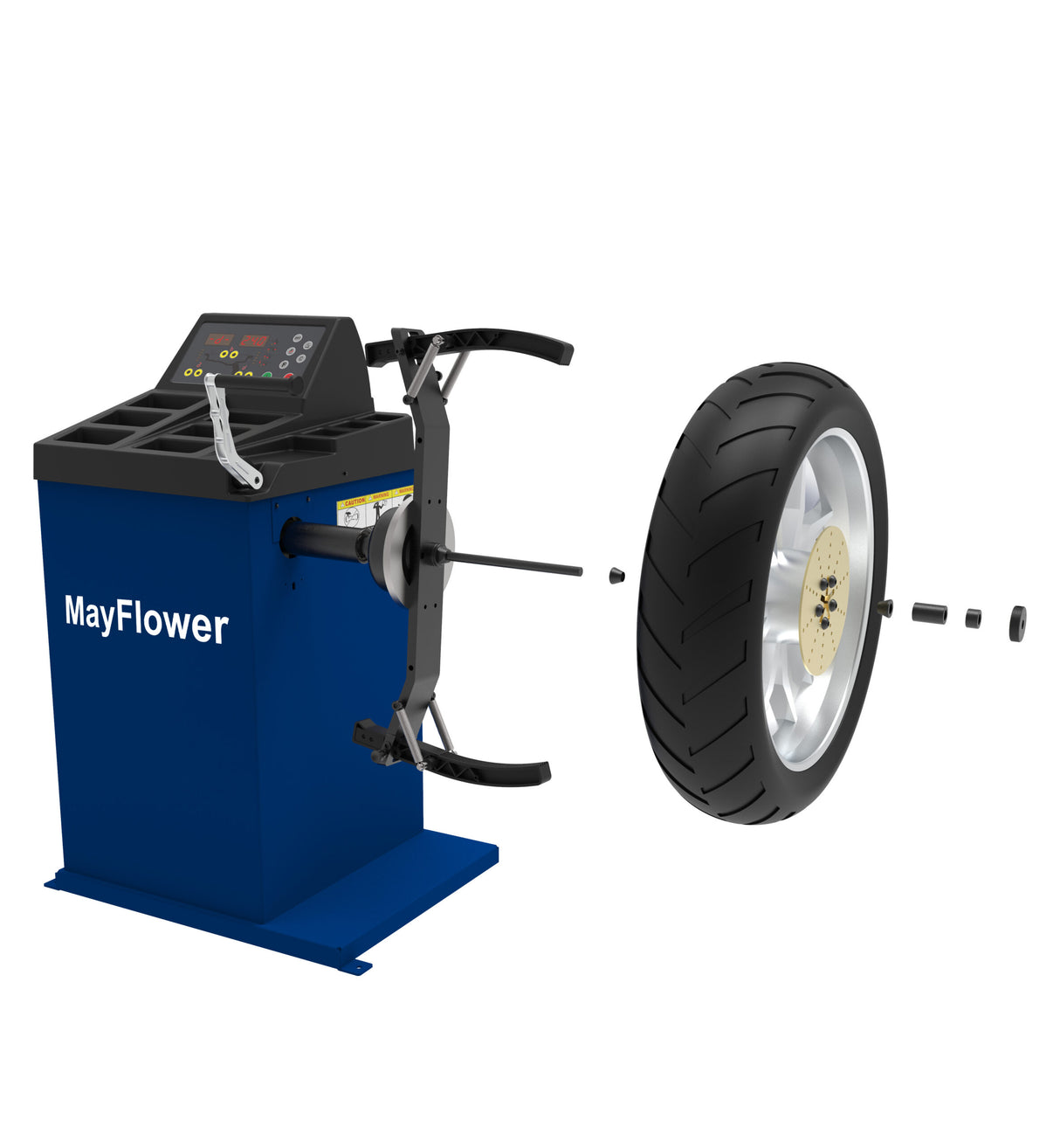 New Mayflower Wheel Balancer Motorcycle Adapter Package (Fit Model: 600)