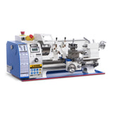 MechMaxx 1.5‘’ Spindle Bore Metal Lathe Machine with DRO 8'' x 16'' High Precision Brushless Motor Mini 1.5HP Benchtop 0-2500 RPM Variable Speed Metal Working Machine 1.5‘’ Spindle Bore Small Lathe without Stand 0831VD