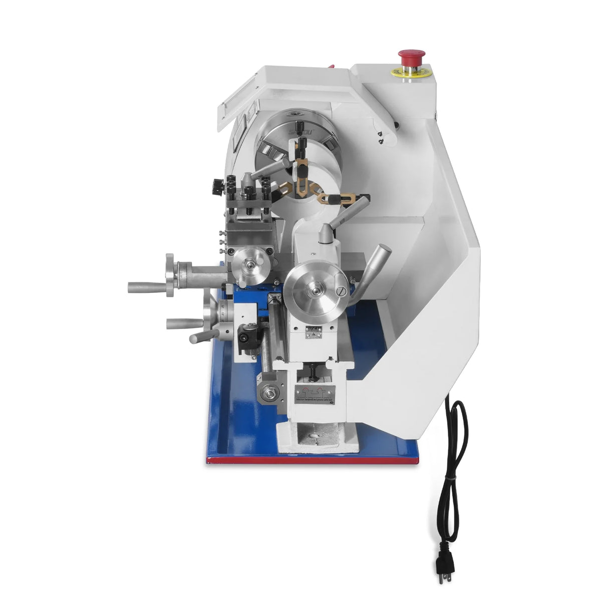 MechMaxx 1.5‘’ Spindle Bore Metal Lathe Machine 8'' x 16'' High Precision Brushless Motor Mini 1.5HP Benchtop 0-2500 RPM Variable Speed Metal Working Machine 1.5‘’ Spindle Bore Small Lathe without Stand 0831V