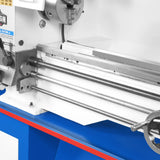 MechMaxx Full Norton Gear Box 13" x 37" Industrial Heavy Duty Bench Metal Lathe  1.5HP/1100W Metal Working Lathe High Precision 64-1500 RPM Variable Speed 1337GN