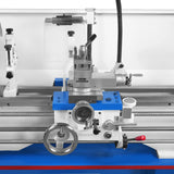 MechMaxx 13" x 37" Industrial Heavy Duty Bench Metal Lathe 1.5HP/1100W Metal Working Lathe High Precision 64-1500 RPM Variable Speed with Four-axis sliding system 1337G4