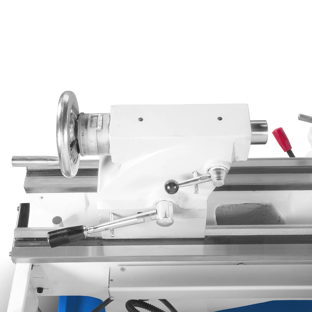 MechMaxx 13" x 37" Industrial Heavy Duty Bench Metal Lathe 1.5HP/1100W Metal Working Lathe High Precision 64-1500 RPM Variable Speed with Four-axis sliding system 1337G4