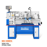 MechMaxx 13" x 37" Industrial Heavy Duty Bench Metal Lathe 1.5HP/1100W Metal Working Lathe High Precision 64-1500 RPM Variable Speed with Four-axis sliding system 1337G4