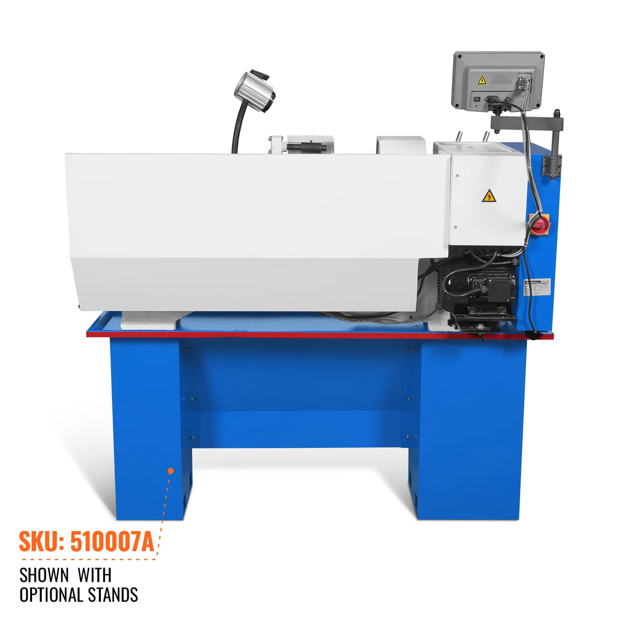 MechMaxx 13" x 37" Industrial Heavy Duty Bench Metal Lathe 1.5HP/1100W Metal Working Lathe High Precision 64-1500 RPM Variable Speed with Four-axis sliding system 1337G4