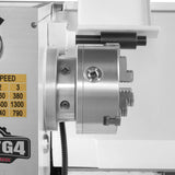 MechMaxx 13" x 37" Industrial Heavy Duty Bench Metal Lathe 1.5HP/1100W Metal Working Lathe High Precision 64-1500 RPM Variable Speed with Four-axis sliding system 1337G4