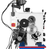 MechMaxx 13" x 40" Industrial Heavy Duty Bench Metal Lathe 2HP/1500W Metal Working Lathe High Precision 70-2000 RPM Variable Speed with Four-axis sliding system 1340G
