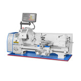 MechMaxx 10'' x 22'' Industrial Metal Lathe Machine with DRO High Precision Benchtop 1.5HP Brushless Motor 0-2000 RPM Variable Speed Metal Working Machine Small Lathe without Stand 1022VD