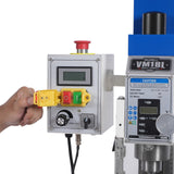 MechMaxx 6"x20'' Benchtop Mill Drill Machine, Variable Speed, R8 Spindle, 1 HP, 110V, Brushless Motor Compact Milling Drilling Tool for Garage Shop, DIY Metalworking without Stand VM18L