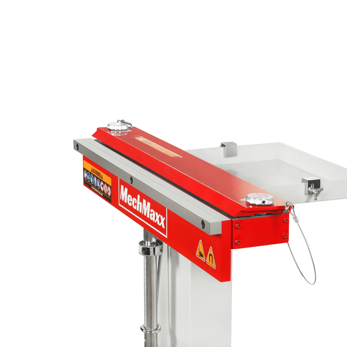 MechMaxx 24'' Industrial Magnetic Pan and BOX Heavy Duty Sheet Metal Brake 20 Gauge Capacity Shear Press Brake,  MSMB650E-R