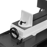 MechMaxx Metal Cutting Band Saw, 10" Round / 18"x5" Rectangular Capacity, 2HP 1.5kW Motor, 4-Speed (35-114 MPM), Horizontal Bandsaw with 0-45° Swivel, Hydraulic Downfeed, 230V 1PH 60Hz, Industrial Grade for Steel, Aluminum & Alloys BS-1018B