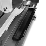 MechMaxx Metal Cutting Band Saw, 10" Round / 18"x5" Rectangular Capacity, 2HP 1.5kW Motor, 4-Speed (35-114 MPM), Horizontal Bandsaw with 0-45° Swivel, Hydraulic Downfeed, 230V 1PH 60Hz, Industrial Grade for Steel, Aluminum & Alloys BS-1018B