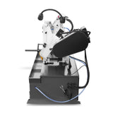 MechMaxx Metal Cutting Band Saw 10 Inch Horizontal Bandsaw 2HP 220V 60Hz 1PH 0‑45° Mitering Hydraulic Down Feed Built‑in Coolant System for Steel Aluminum Alloy Metal Fabrication BS-1018R