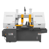 MechMaxx 13" Double Column Horizontal Metal Cutting Band Saw | Hydraulic Feed | 3‑Speed | 2.2/2.8kW Industrial Metal Saw for Fabrication, Steel, Alloy, Carbon Steel GH4235