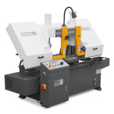 MechMaxx 13" Double Column Horizontal Metal Cutting Band Saw | Hydraulic Feed | 3‑Speed | 2.2/2.8kW Industrial Metal Saw for Fabrication, Steel, Alloy, Carbon Steel GH4235