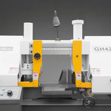 MechMaxx 13" Double Column Horizontal Metal Cutting Band Saw | Hydraulic Feed | 3‑Speed | 2.2/2.8kW Industrial Metal Saw for Fabrication, Steel, Alloy, Carbon Steel GH4235